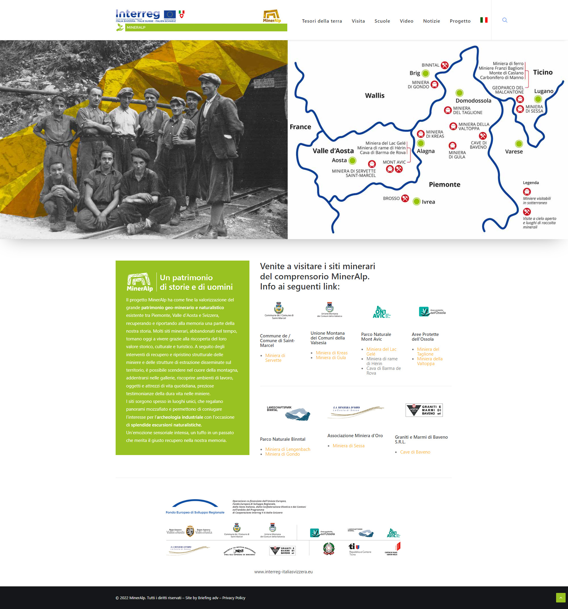 Mineralp Homepage