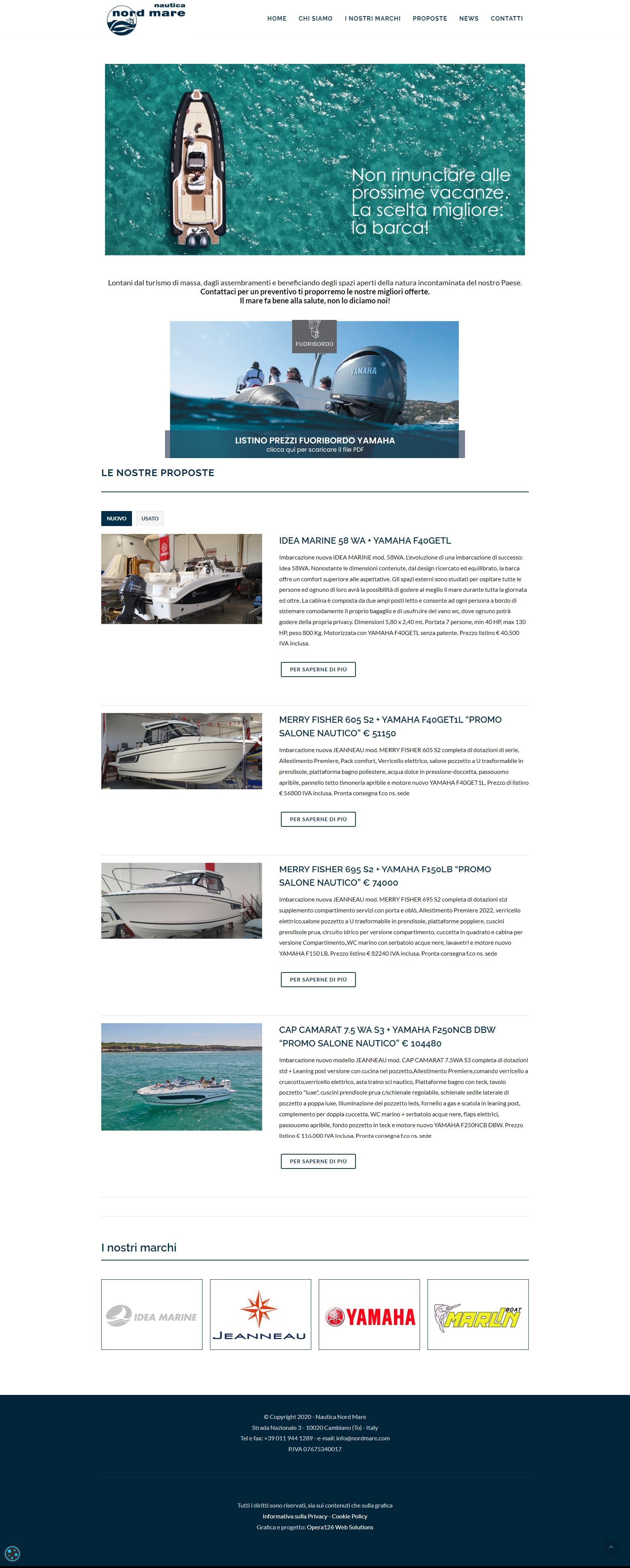 nord mare sito home